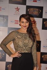 Sonakshi Sinha at Big Star Awards red carpet in Andheri, Mumbai on 18th Dec 2013